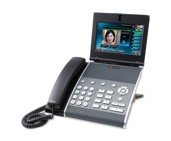 2200-18061-025 - Polycom VVX 1500 6-Line Dual-Port Ethernet 7-inch LCD Video VoIP Phone