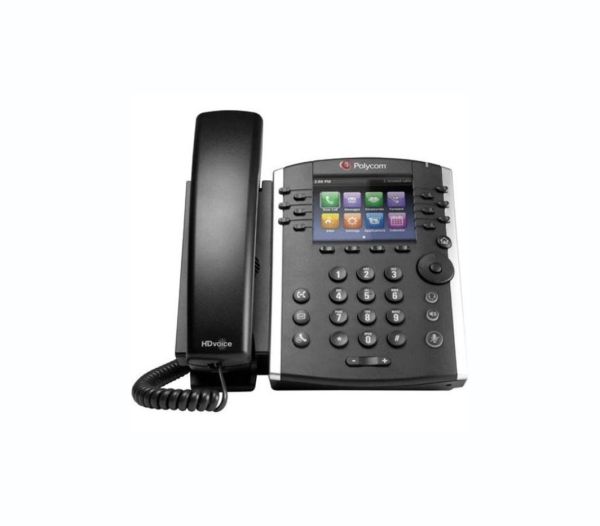 2200-46157-001 - Polycom VVX 400 12-Lines Dual-Port Ethernet 3.5-inch LCD IP Phone