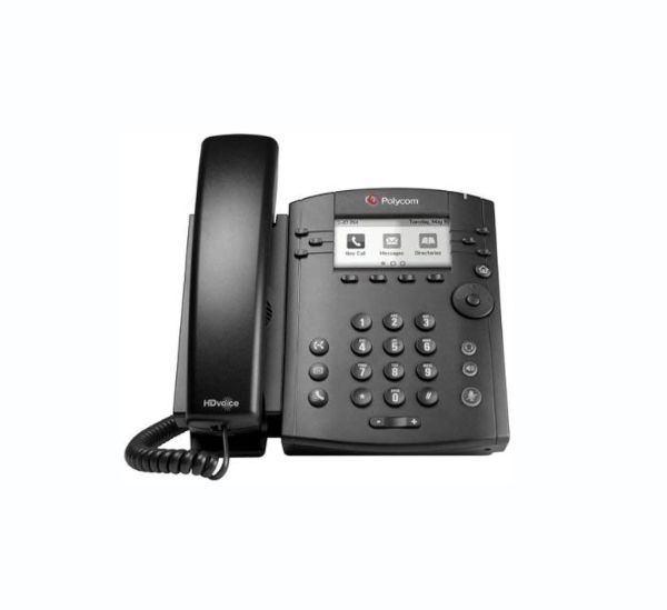 2200-46161-019 - Polycom VVX 310 6-Lines Dual-Port Ethernet 3.2-inch LCD IP Phone