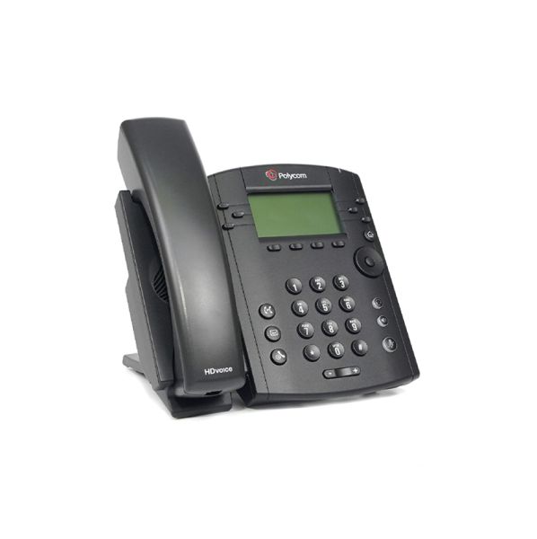 2200-48350-019 - Polycom VVX 311 6-Lines Dual-Port Ethernet 2.4-inch LCD IP Phone