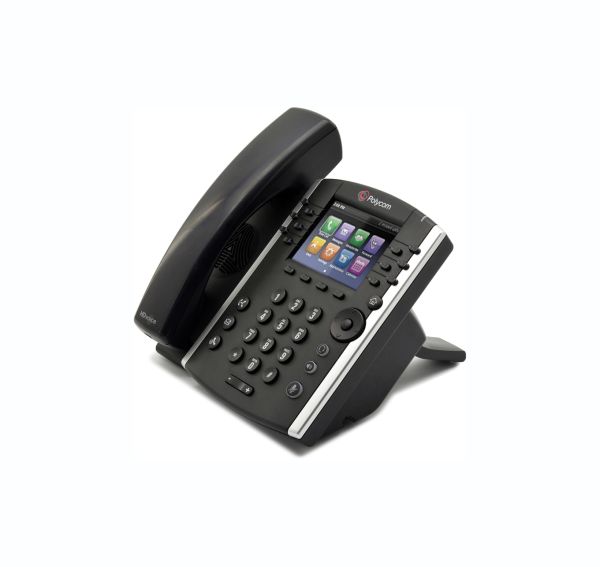 2201-46104-001 - Polycom VVX 400 12-Lines Dual-Port Ethernet 3.5-inch LCD IP Phone