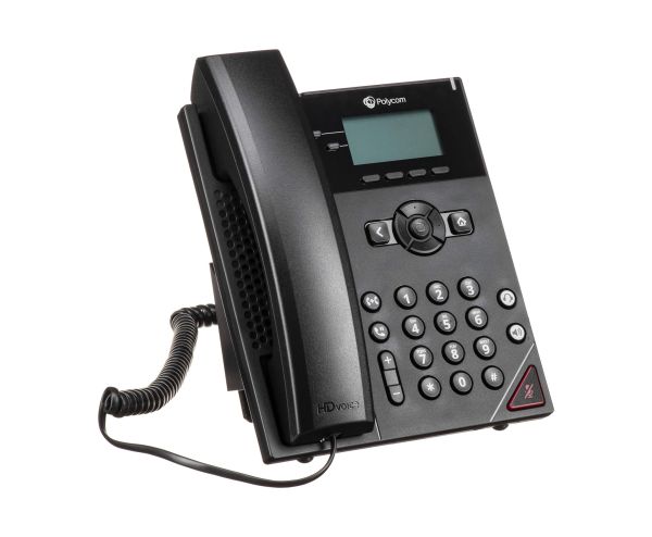 2201-48810-003 - Polycom VVX 150 2-Lines Dual-Port Ethernet 2.5-inch Monochrome LCD Business IP Phone