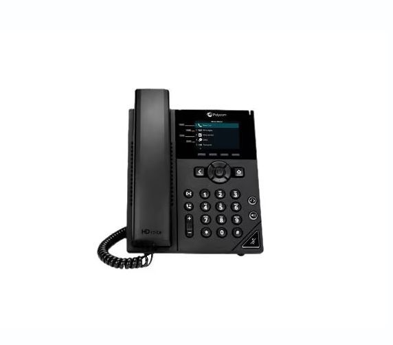 2201-48820-003 - Polycom VVX 250 4-Lines Dual-Port Ethernet 2.8-inch LCD IP Phone