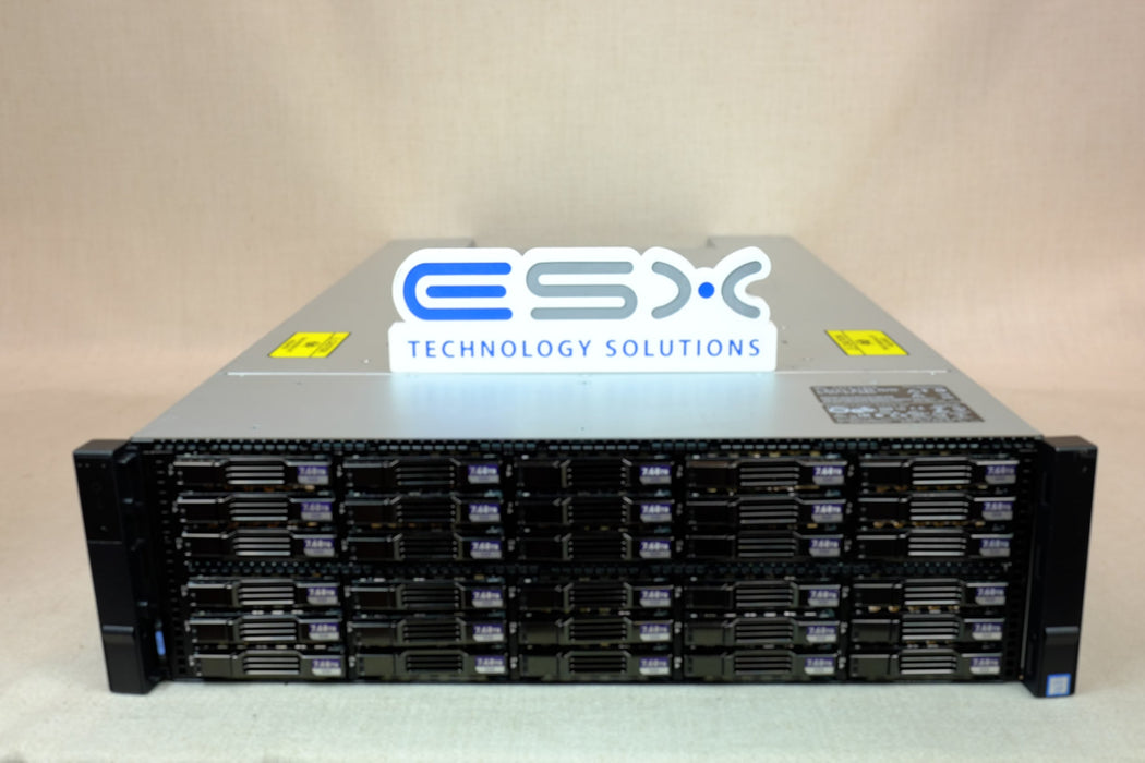 Dell Compellent SCv3020 3U 30x 2.5” Storage Enclosure – See Description