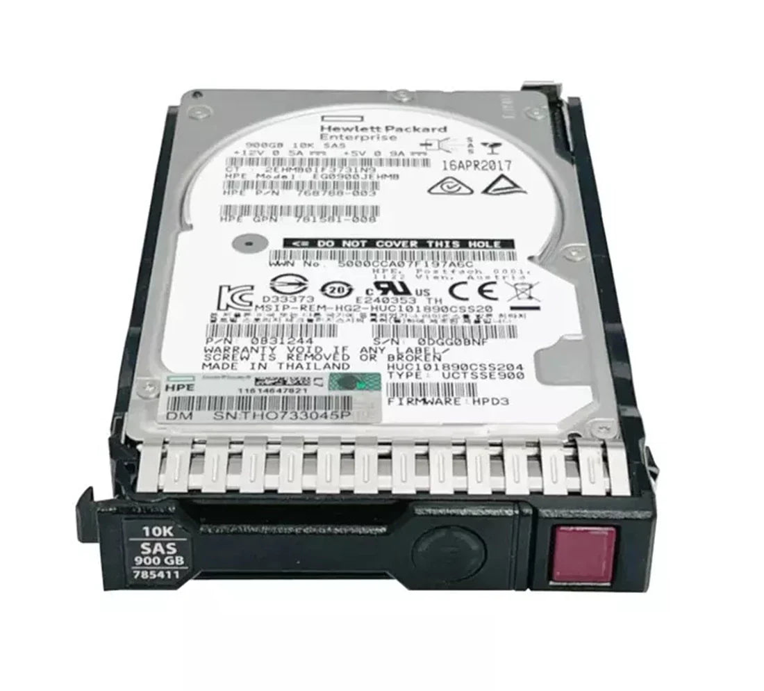 HP 768788-003 900GB 12G 10k 2.5Inch SAS Sc Ent Hdd | USED