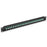 FHU 1U 19'' Fiber Adapter Panel, 48 Fibers OS2 Single Mode, 24x LC APC Duplex (Green) Adapter, Ceramic Sleeve