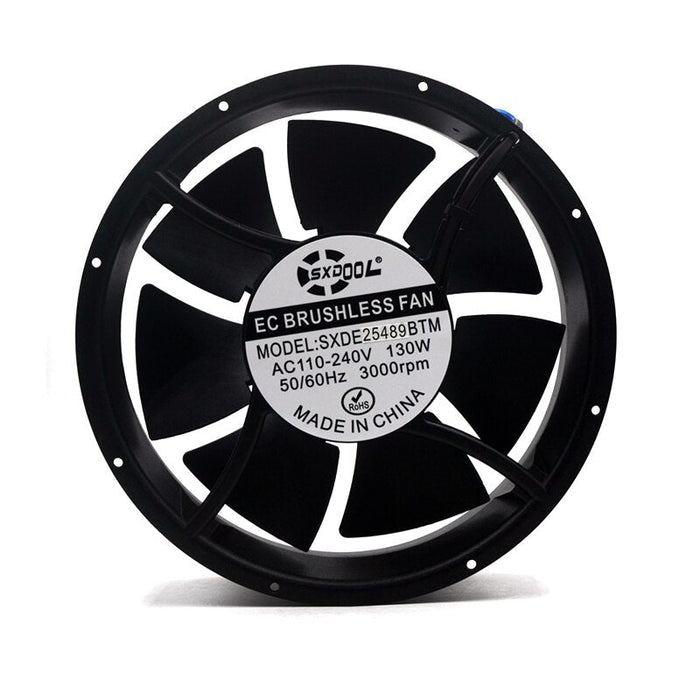 25489 25x25x48mm 110-240V AC Axial Cooling Fan