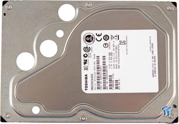 Toshiba MG03SCA300 3TB 7.2K 64MB Cache SAS 6Gb/s 3.5" HDD (Dell OEM) | USED