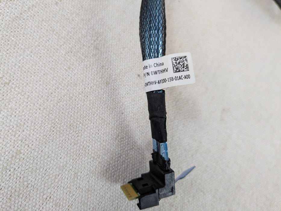 Dell WTHHV 2x 2.5" Rear Backplane SAS Cable for PowerEdge R750XS 12x 3.5"