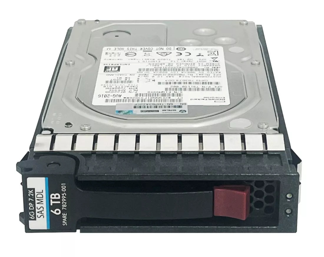 HP 782995-001 Midline 6TB 7.2k 6G SAS Lff Hdd | USED
