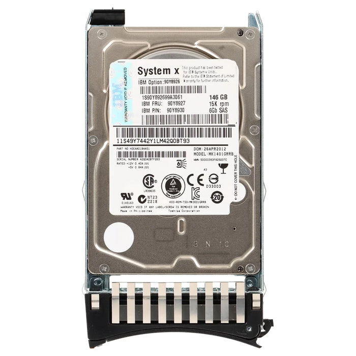 IBM 90Y8926 Hard drive 146 GB SAS 6Gb/s | USED