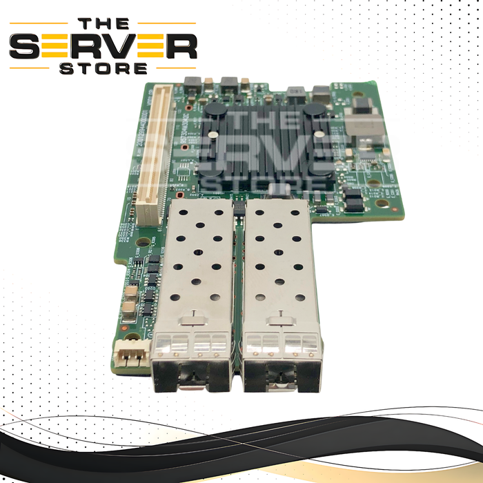 Dell Broadcom 57414 Dual-Port 25GbE / 10GbE SFP+ Ethernet OCP 2.0 Mezzanine Card, Network Interface Card (NIC). P/N: 930PP, 0930PP.