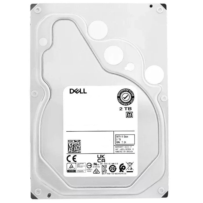 DELL A6837103 2TB 7200 RPM SATA 6Gb/s 128MB Cache 3.5" Internal HDD | USED
