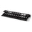 Horizontal Single Sided Manager, 1RU, Finger Duct with Cover, 3.43 in. Depth