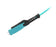 MDC-LC UPC Flat Clip Uniboot, Multimode 50/125 Micron OM4 2.0mm PVC/LSZH Fiber Patch Cable