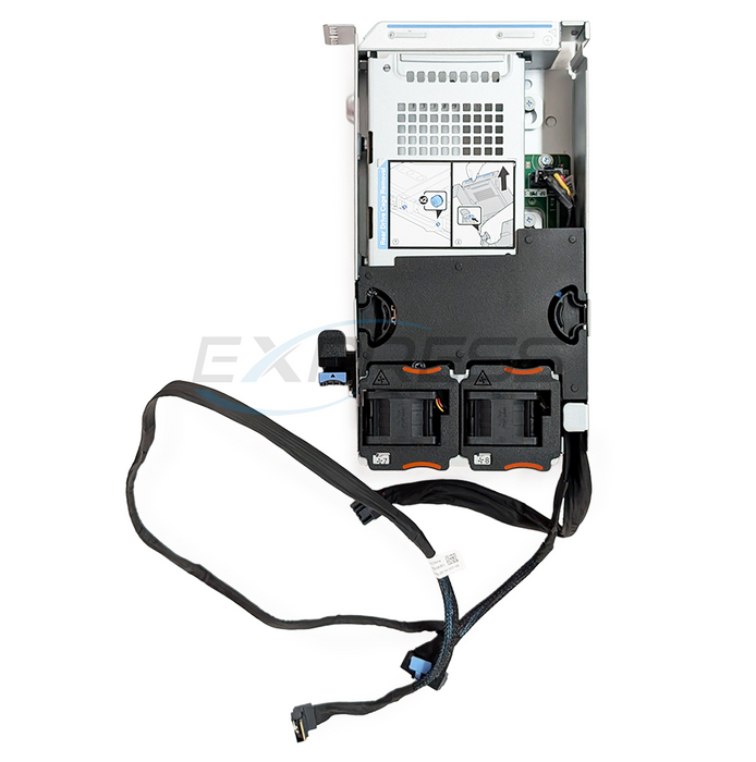 2HGDD — 2X2.5" Rear Drive Bay Riser Cage | Dell PowerEdge R760