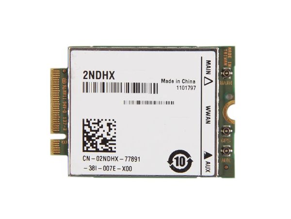 2NDHX - Dell 4G LTE Wi-Fi Card for Venue 11 Pro 7130 and 7139