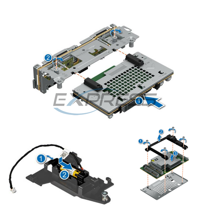 2PG59 | Dell PERC 13 H975i Front RAID Controller
