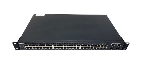 2T186 - Dell PowerConnect 3048 48-Ports 10/100 RJ-45 Rack-mountable Network Switch with 2-Ports SFP