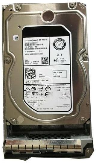 2TB 7.2K 3.5 SAS 12G ST2000NM0155 07RCGV Server Hard Drive Dell