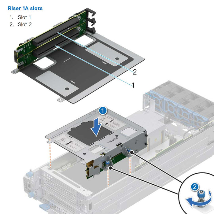 2U Node Server Chassis w/LOM Rack Chassis | Dell PowerEdge XR8620T