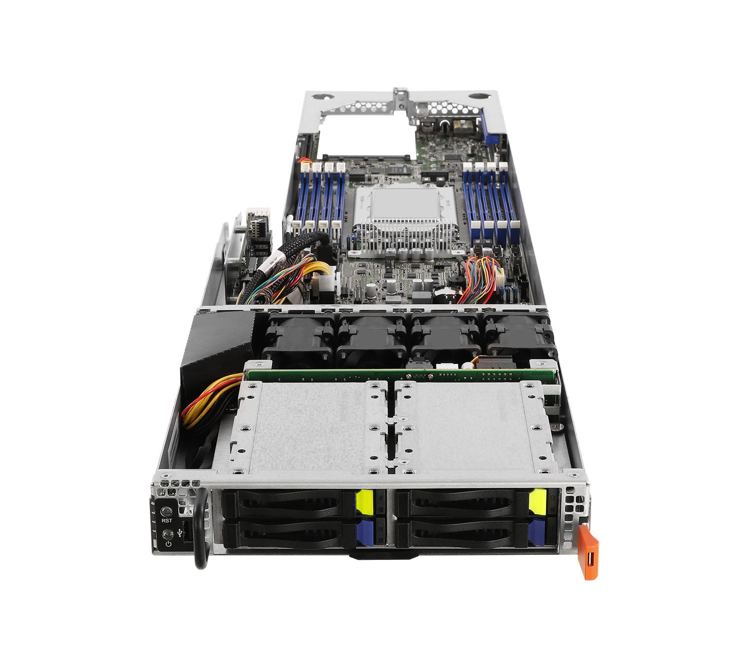 ASRock 2U4N-F/ROME-M3 2U AMD EPYC 256 Core Barebone Server