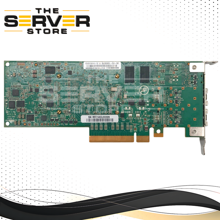 Dell QLogic QLE8262 Dual-Port 10GbE FCoE Converged Network Adapter (CNA). P/N: C852G, 0C852G.