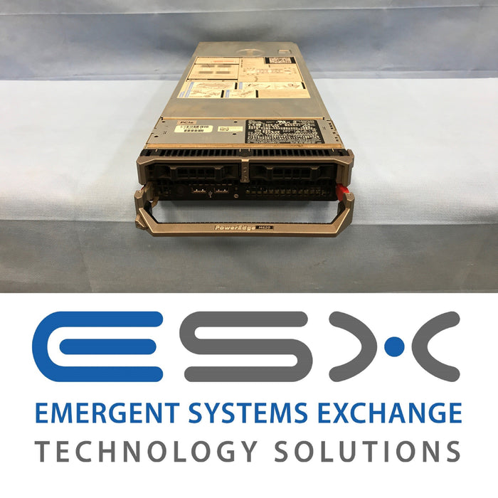 Dell PowerEdge M620 Blade Server 2x10 Core E5-2660v2 @2.2GHz 256GB H710 10GB NDC