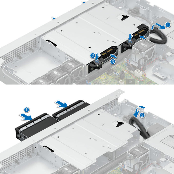 2x 3.5" SAS/SATA Rack Chassis | Refurbished Dell PowerEdge R260