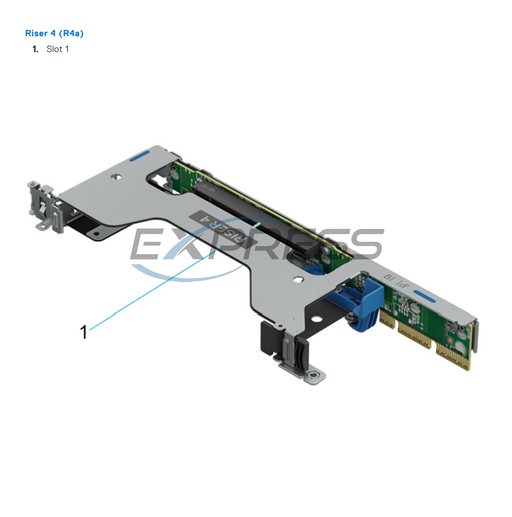 2x EDSFF E3.S Rear Drive Module | Dell PowerEdge R470