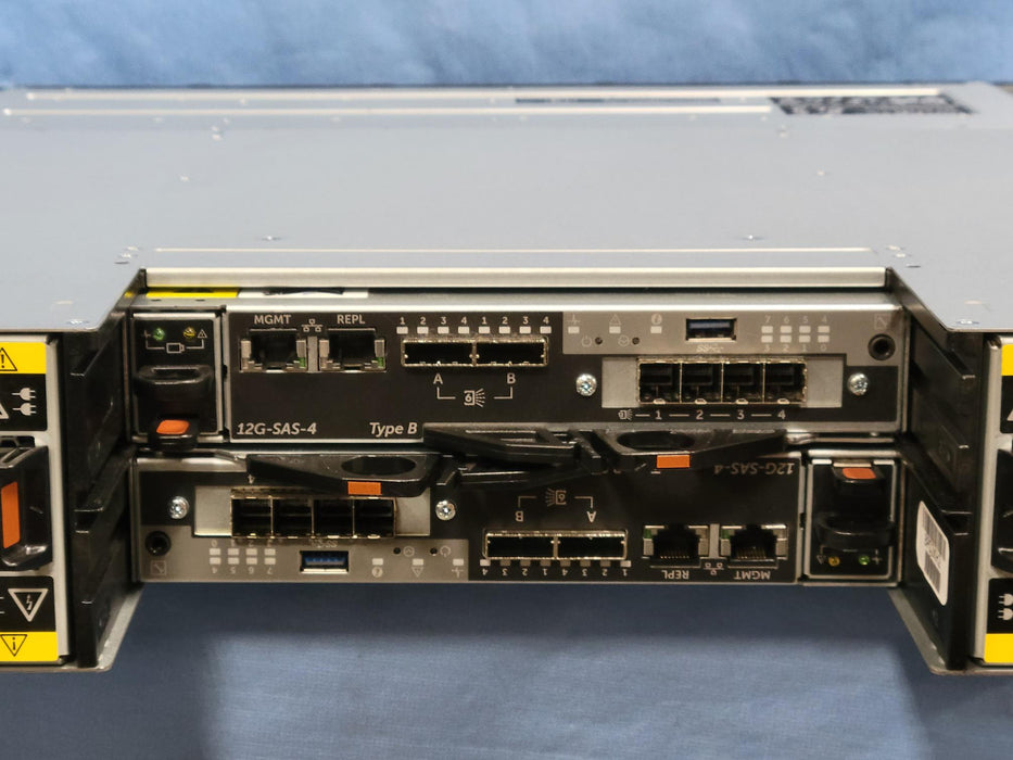 Compellent SCv2020 2U Storage Array - 24x 480GB SSD, 2x 12G-SAS-4 Controller