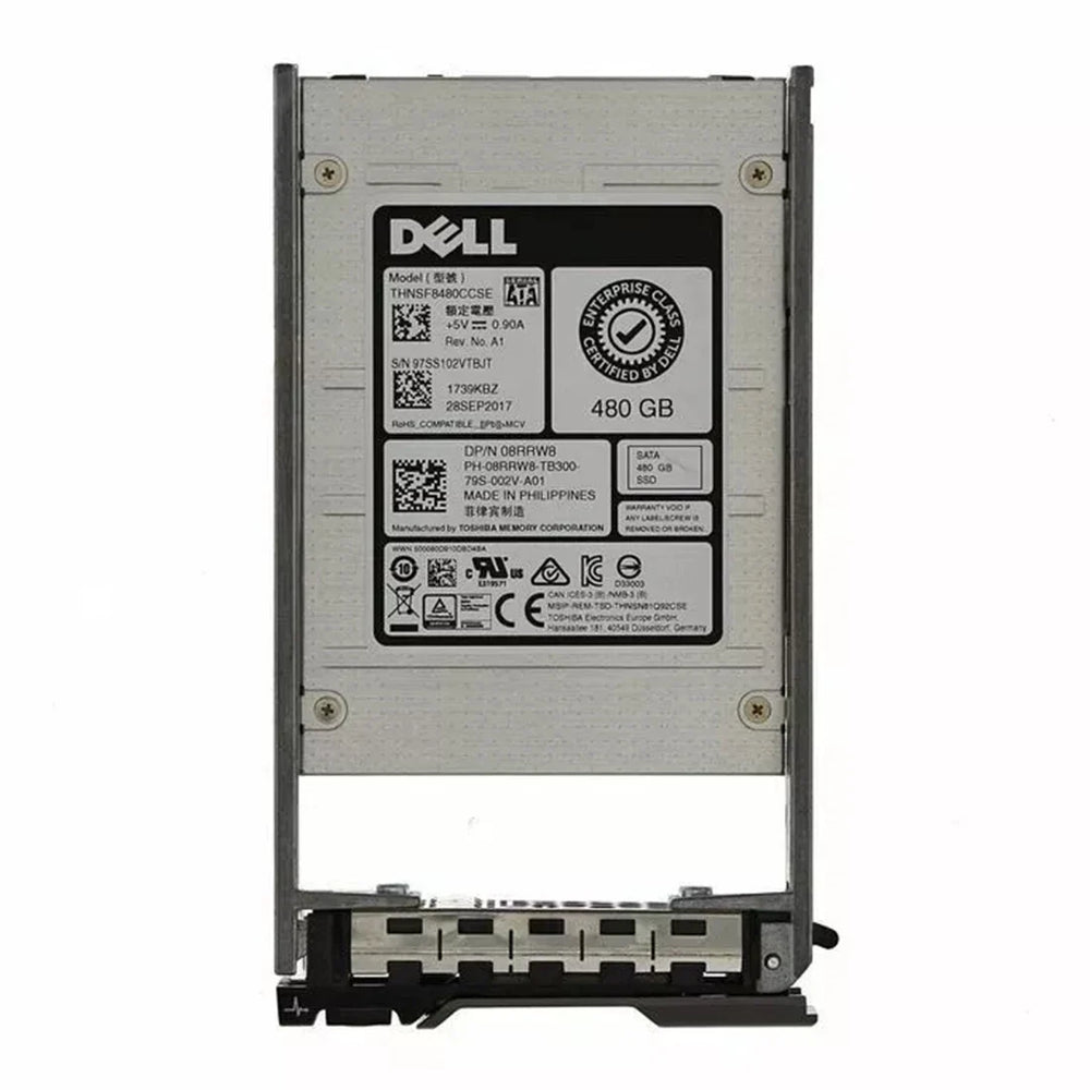 DELL 8RRW8 480Gb Sata Read Intensive 6Gbps 2.5" Ssd | USED