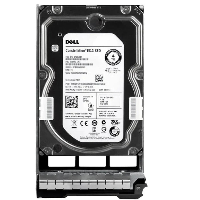 dell 6P85J SED 4TB 7.2k SAS 6Gbps 3.5inch Hot Plug Hard Drive | USED