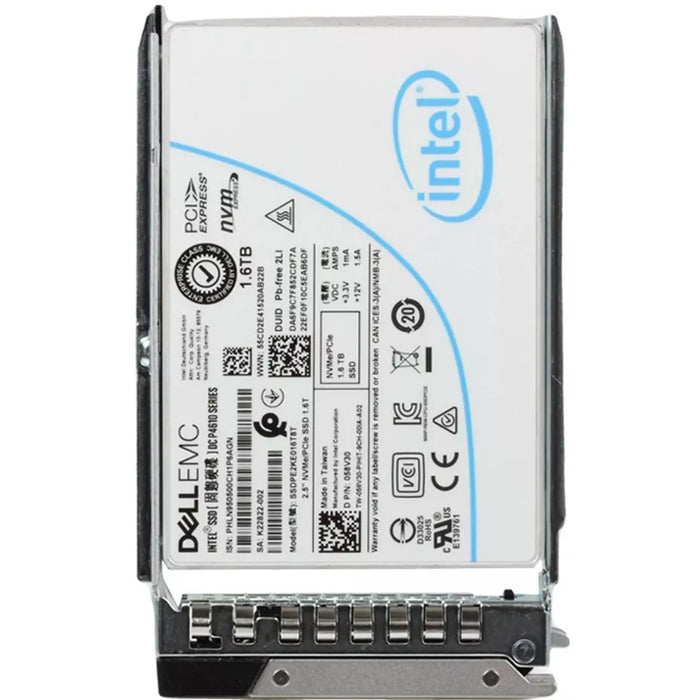 Dell 58V30 1.6TB TLC NVMe SSD 2.5" Gen3 x4 MU SSD | USED