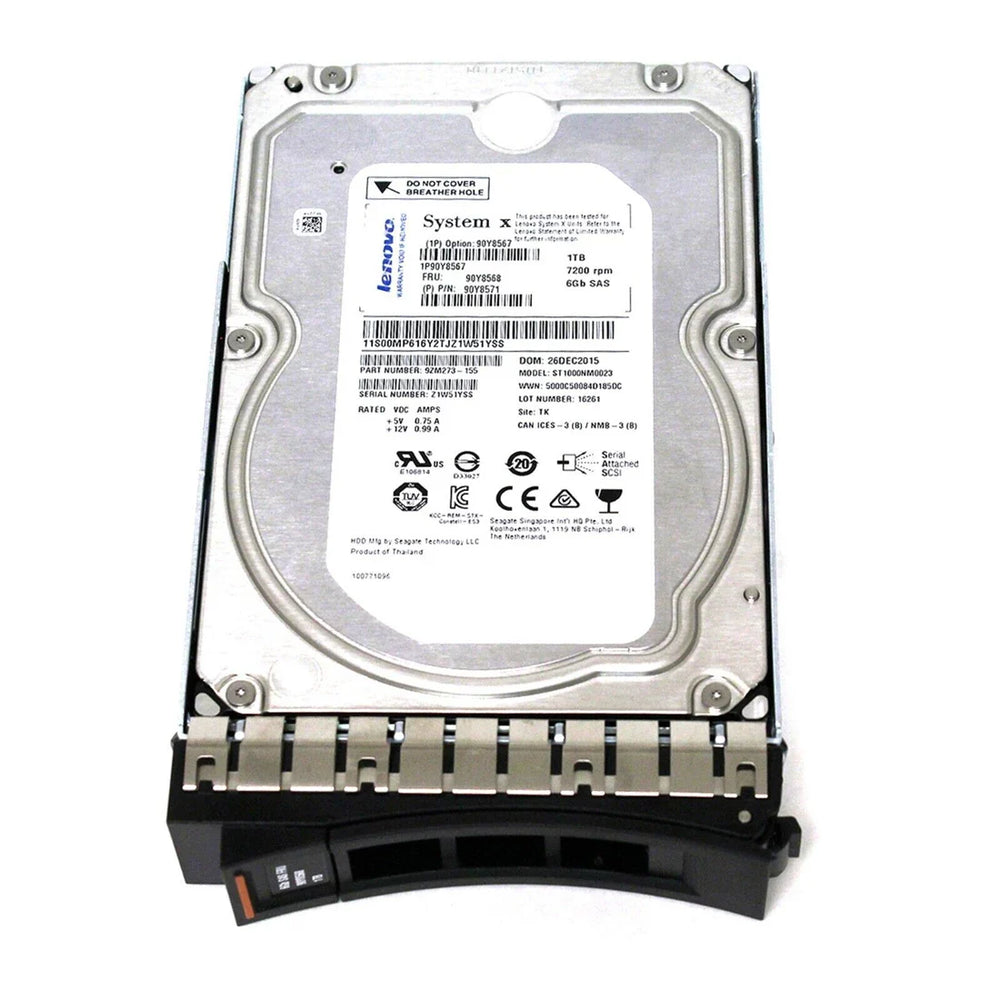 IBM 90Y8568 Hard drive 1 TB SAS 6Gb/s | USED