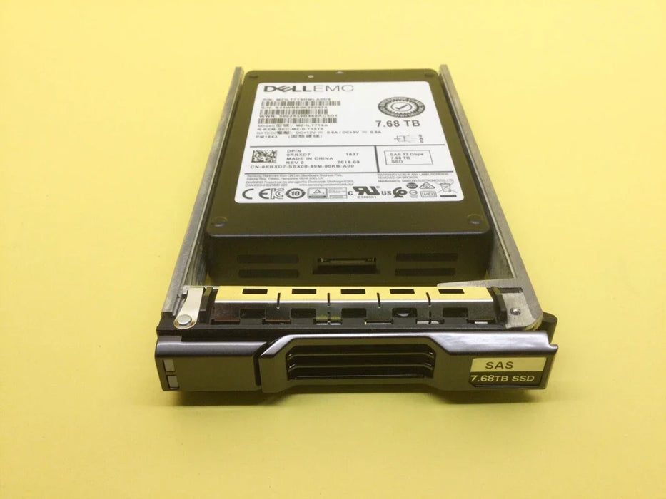 Dell RRXD7 7.68TB Compellent SSD SAS Read Intensive 12Gbps | USED