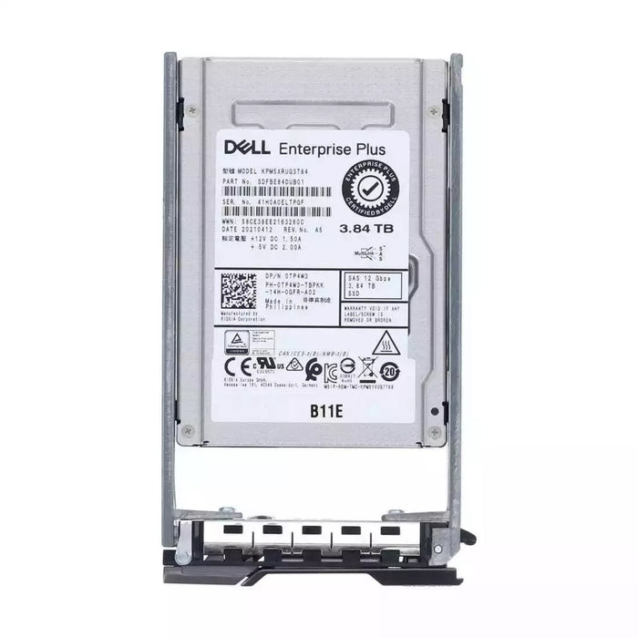 Dell TP4W3 3.84TB SAS 12Gbps 2.5inch Read Intensive SSD for Compellent | USED
