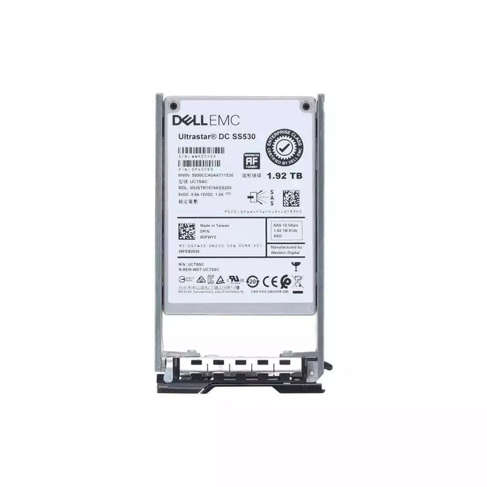 Dell DFWY2 1.92TB SAS-12Gbps RI 2.5inch SSD | USED