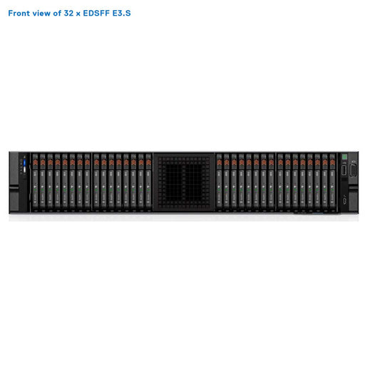 32x EDSFF NVMe SSD Rack Chassis | Dell PowerEdge R7625
