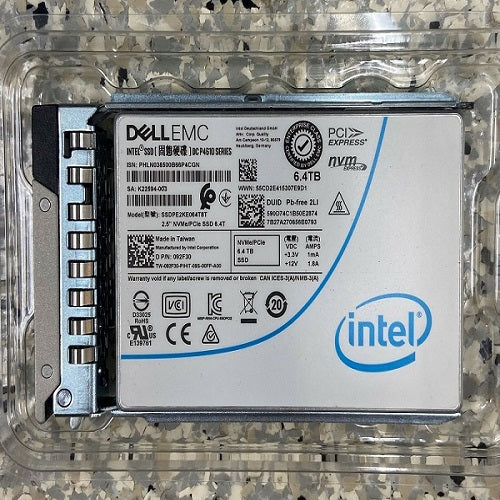 Dell 92F30 6.4TB PCIe NVMe Mix Use TLC 2.5inch SSD | USED