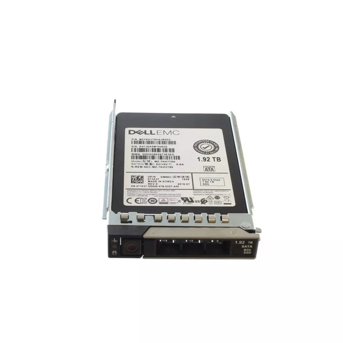 Dell Y24T6 1.92Tb SATA 6Gbps 2.5-Inch Read-Intensive TLC Ssd | USED