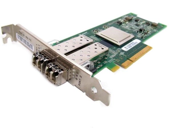 341-9096 - Dell SANBlade 8GB Dual Channel PCI Express X8 Fibre Channel Host Bus Adapter with Standard Bracket Card