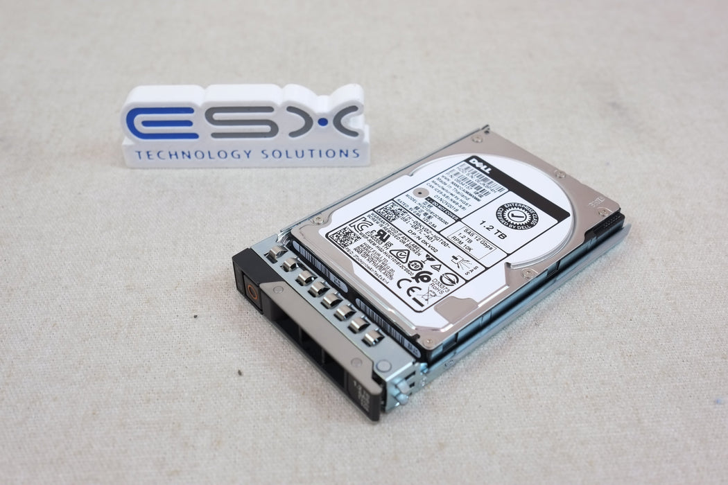 Dell 0KV02 1.2TB 10k 12Gb/s 2.5” SAS Hard Drive HGST HUC101812CSS200 w/ 14G Tray