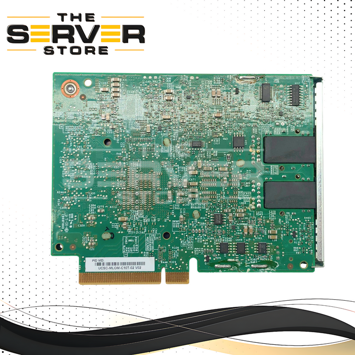Cisco UCS 2-Port 10GBASE-T RJ-45 MLOM (Modular LAN on Motherboard) Network Adapter. P/N: UCSC-MLOM-C10T-02.