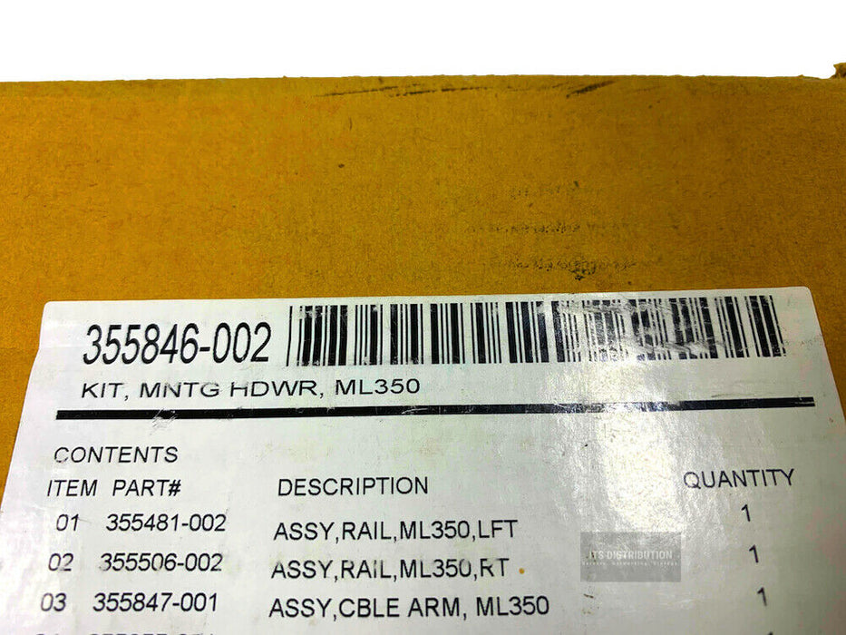 355846-002 | Open Box HP Rail Kit for ProLiant ML350 G4 Server 355481-002