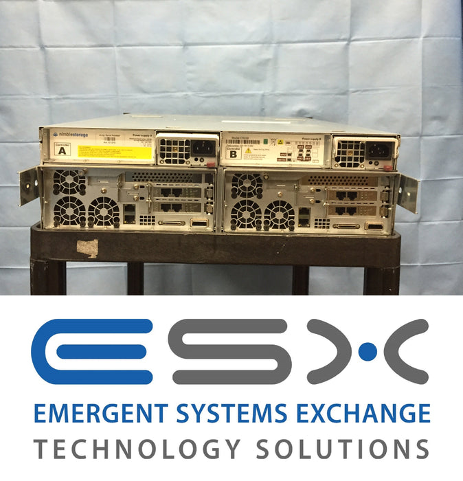 Nimble Storage CS300 - 12 x 3TB, 4 x 600GB SSD, and 10Gbe ports - We Buy Nimble