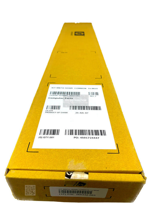 360332-003 I New HP Proliant 1U Rail Kit DL360 G4 DL360 G5 DL365 DL140 G3