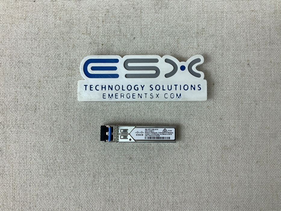 Cisco MA-SFP-1GB-LX10 Meraki 1GB SFP BASE-LX Transceiver