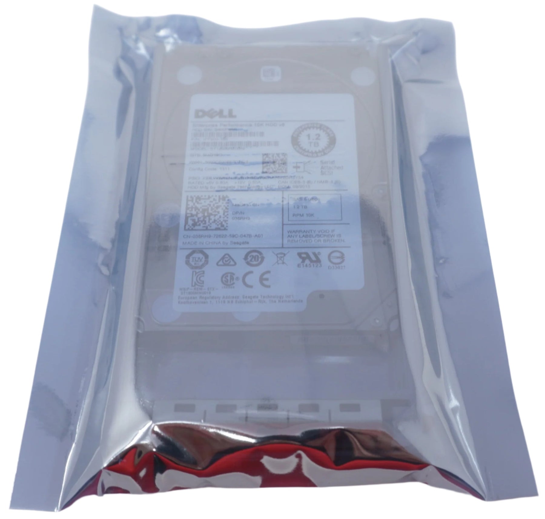 36RH9 — Dell 1.2TB 10K 6Gb/s 2.5 SAS Hard Drive ST1200MM0088