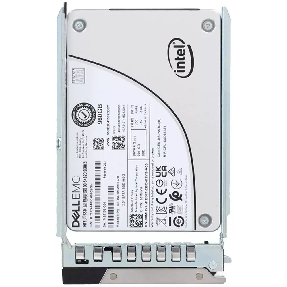 Dell DYMD0 960GB SATA-6Gbps Mixed Use 3DWPD 2.5-inch Hot-Plug SSD New | USED